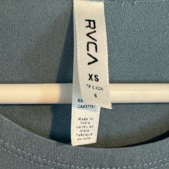 RVCA mini dress w Pockets, Blue, size XS; Blue; Quick Dry cover up - Picture 3 of 10